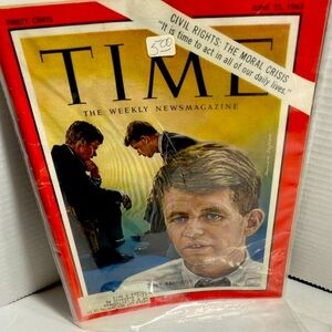 Time Magazine Bobby Kennedy & Civil Rights: The Moral Crisis June 21, 1963